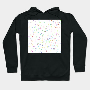 Sugar Confetti on White Hoodie